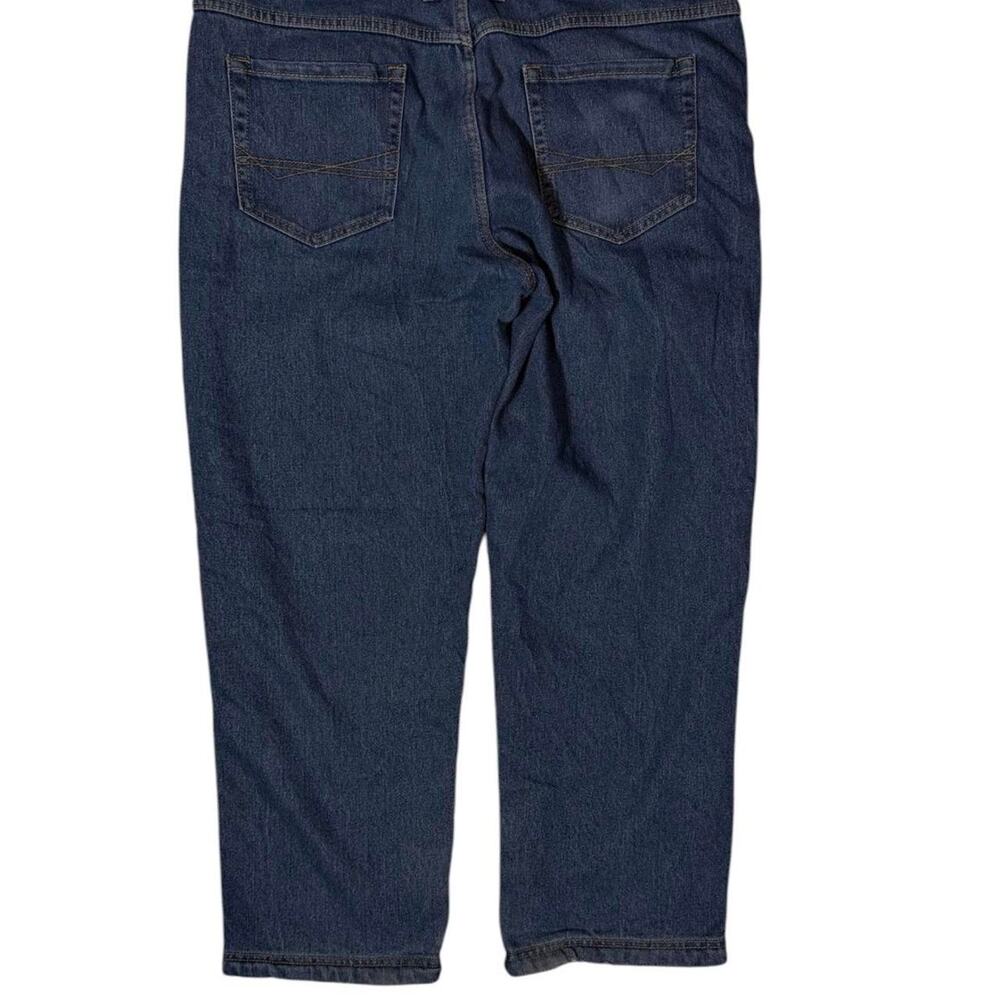 Navy blue work wear jeans‎